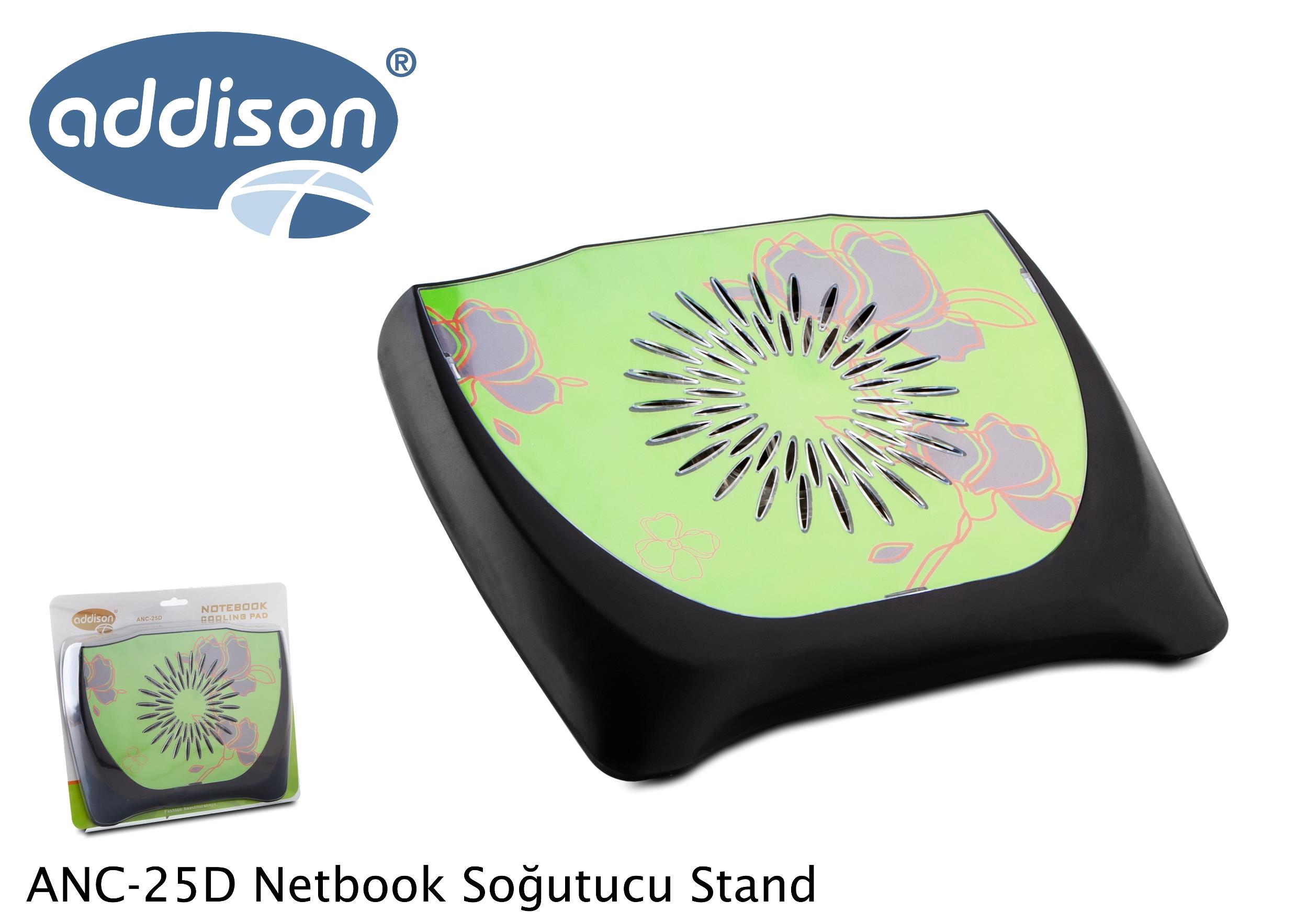 Addison ANC25D Notebook Soğutucu Stand 13” fiyatı ve özellikleri