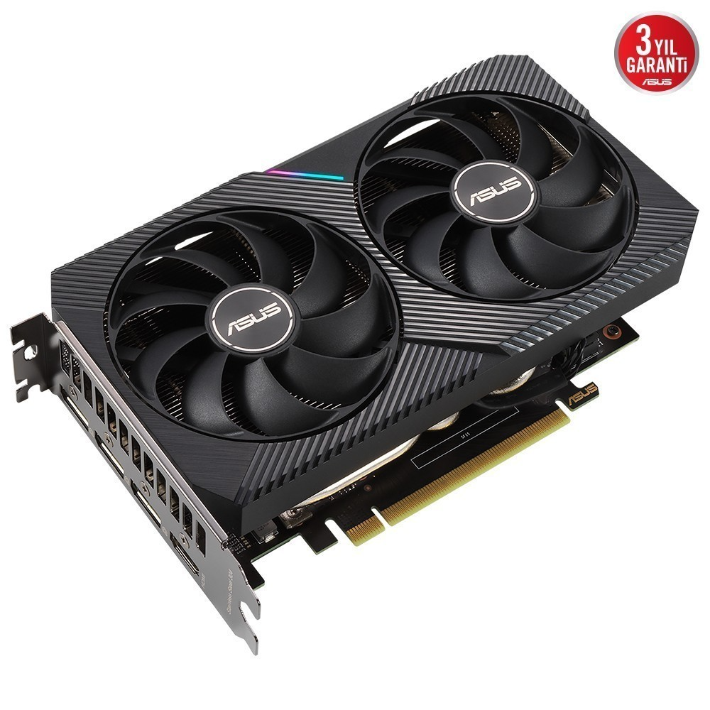 ASUS GeForce DUAL RTX 3060 V2 OC 12GB GDDR6 Ekran Kartı - Gaming.Gen.TR