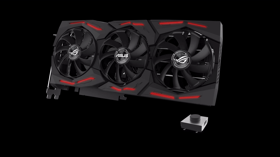 Asus rog strix radeon rx 5600 xt t6g 6gb gddr6 192 bit ekran kartı