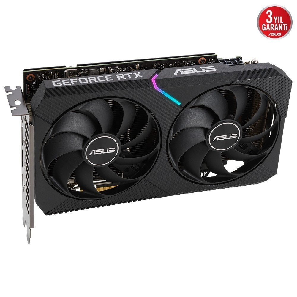 ASUS GeForce RTX 3060 Ti DUAL V2 MINI OC 8GB GDDR6 256 Bit Ekran Kartı -  Gaming.Gen.TR