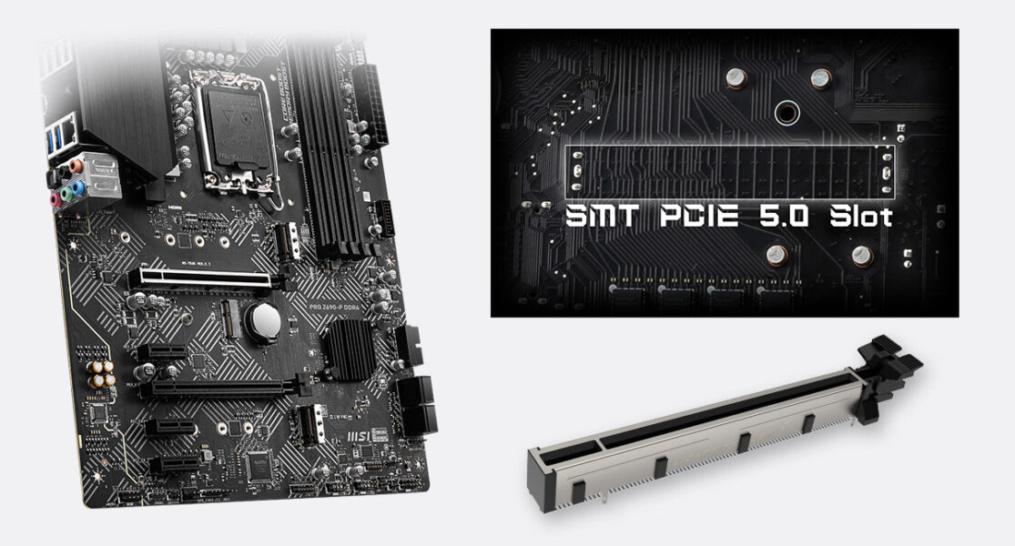 MSI PRO Z690-P DDR4 5200MHz(OC) DDR4 Soket 1700 M.2 HDMI DP ATX Anakart