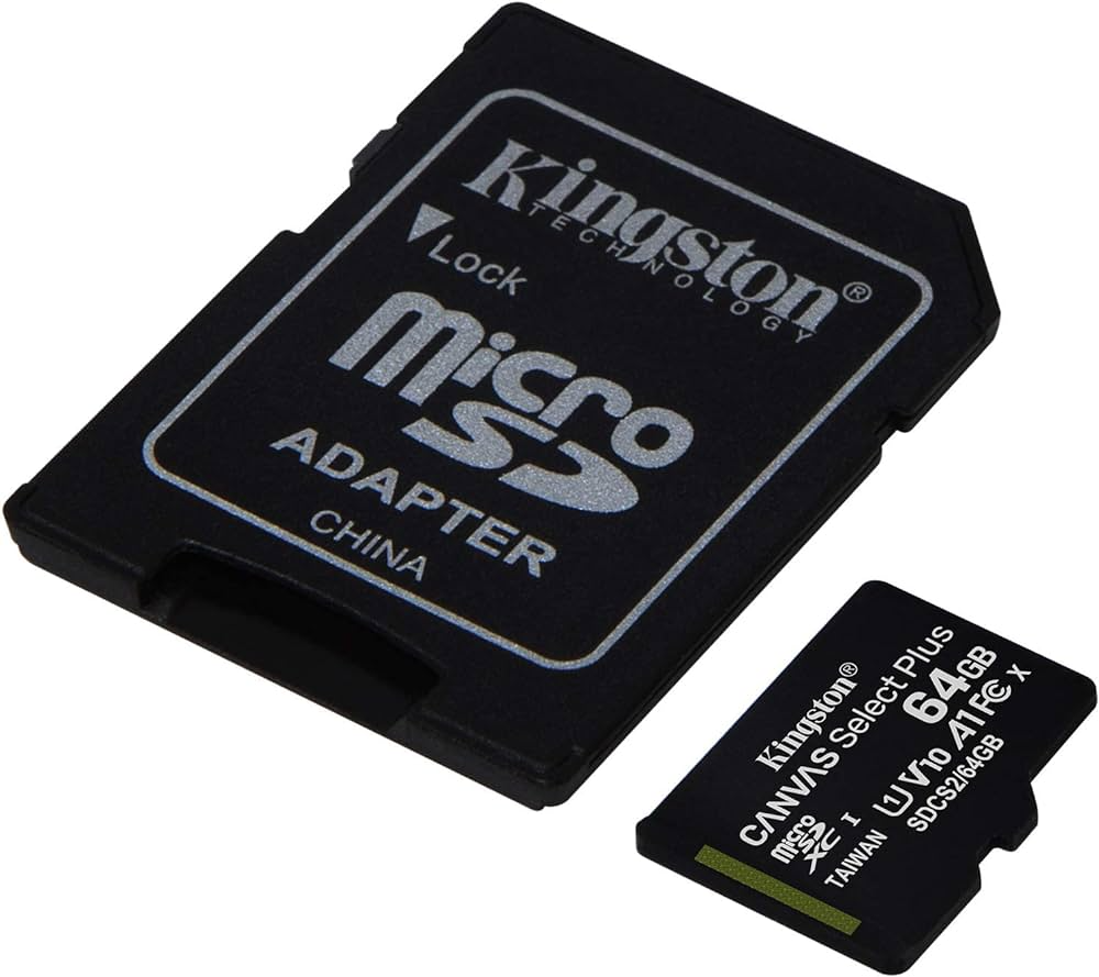 Kingston MicroSDXC Canvas Select Plus 64GB Hafıza Kartı SDCS2/64GB :  Amazon.com.tr: Bilgisayar