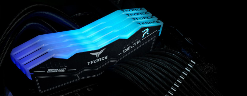 Team T-Force DELTA RGB  32GB(2x16GB) 5200Mhz DDR5 Gaming Ram (FF4D532G5200HC40CDC01)
