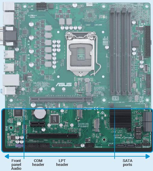 ASUS PRO A520M-C/CSM 4600MHz(OC) DDR4 Soket AM4 M.2 VGA DVI HDMI mATX  Anakart| ITOPYA.COM