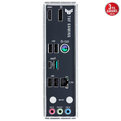 Asus TUF Gaming B560M-E Intel B560 Soket 1200 DDR4 5000(OC)MHz mATX Gaming  (Oyuncu) Anakart - incehesap.com