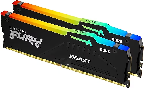 Kingston Fury Beast RGB 32 GB (2x16) 5200 MHz DDR5 CL40 KF552C40BBAK2/32  Ram Fiyatları, Özellikleri ve Yorumları | En Ucuzu Akakçe